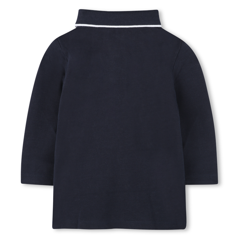 Cotton Piqué Polo BOSS 
                    BOY