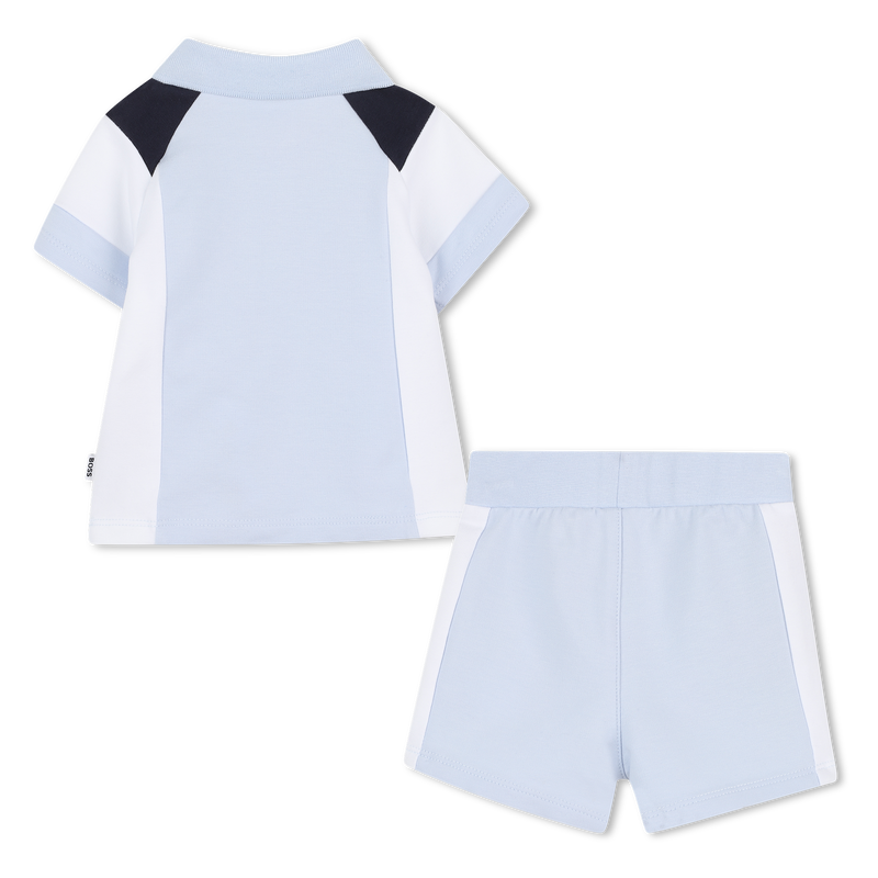 Polo shirt and shorts set BOSS 
                    BOY