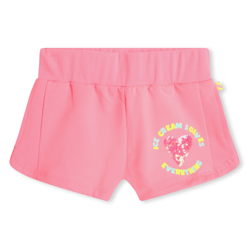 Sequined fleece shorts BILLIEBLUSH 
                    GIRL