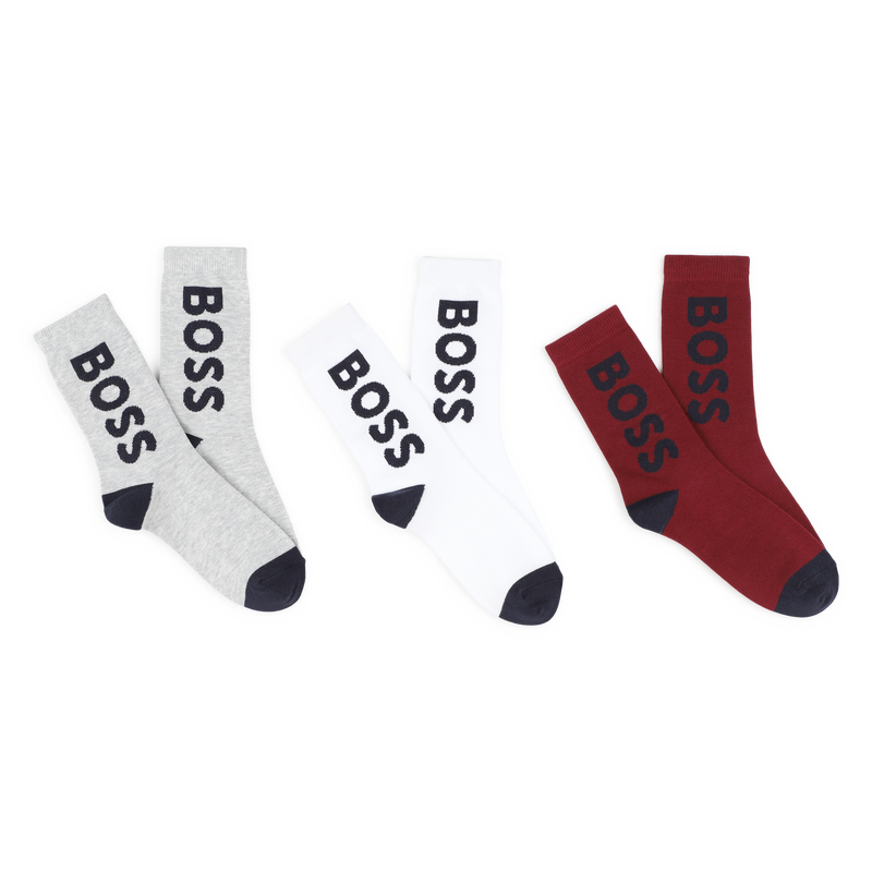 Socks (Pack Of 3) BOSS 
                    BOY
