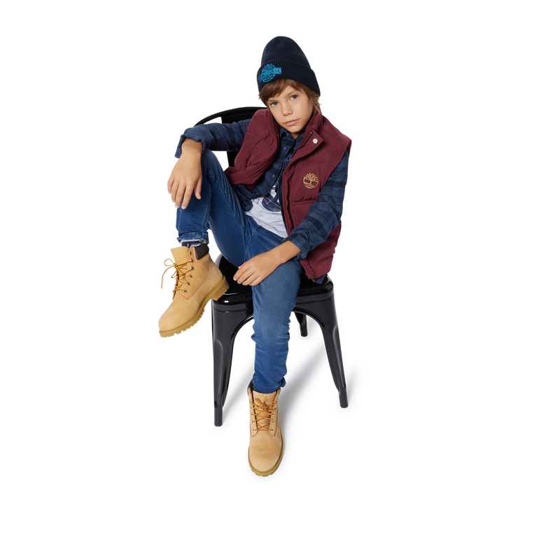 Zip-Up Logo Parka TIMBERLAND 
                    BOY