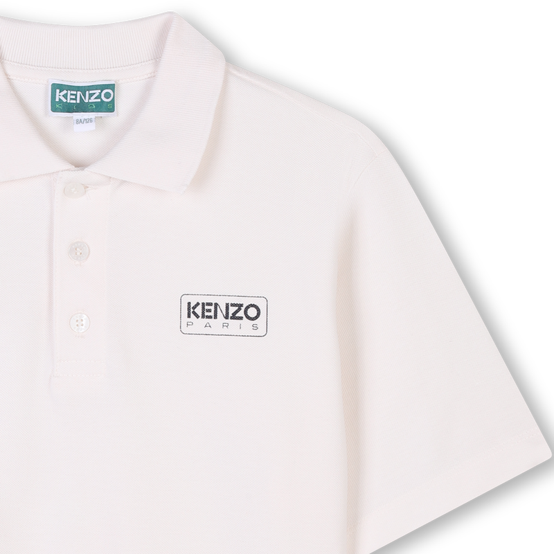 Polo shirt with logo motif KENZO KIDS 
                    BOY
