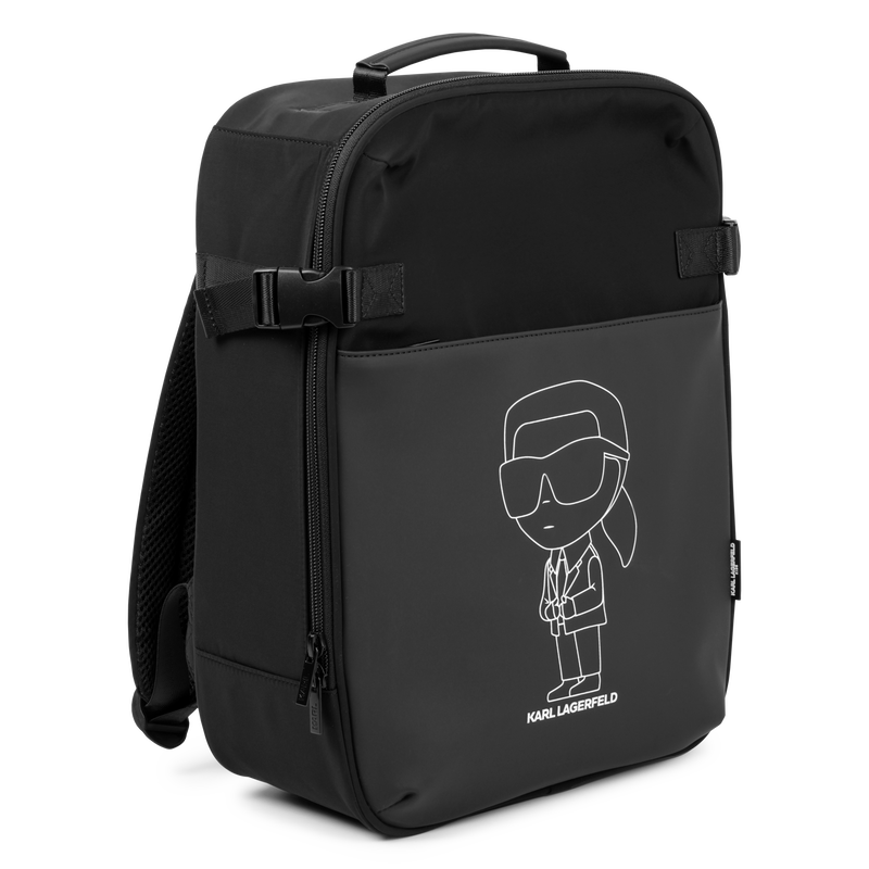 KARL-print backpack KARL LAGERFELD KIDS 
                    BOY