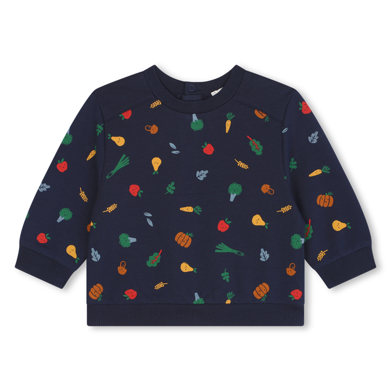 Garden Produce Print Sweatshirt CARREMENT BEAU 
                    BOY