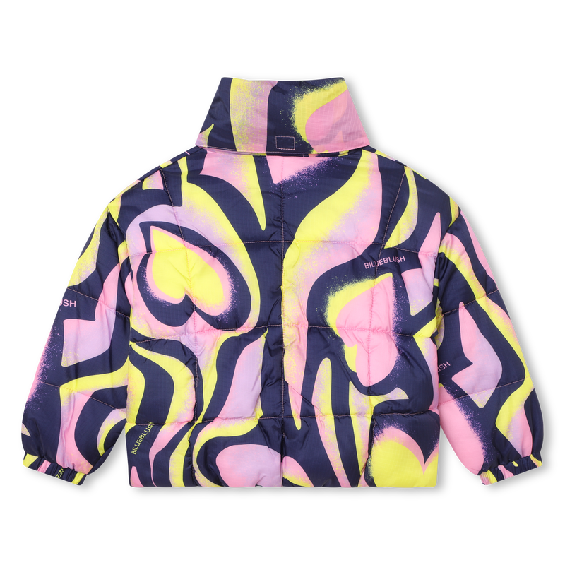 Heart all-over print puffer BILLIEBLUSH 
                    GIRL