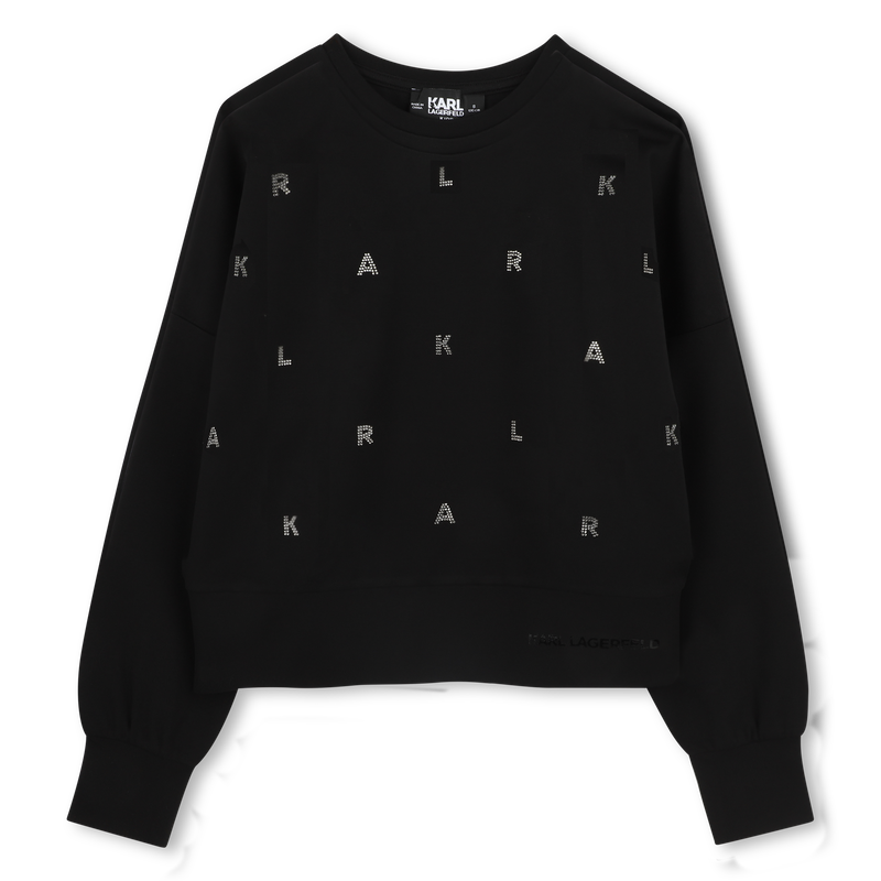 Long-sleeved sweatshirt KARL LAGERFELD KIDS 
                    GIRL