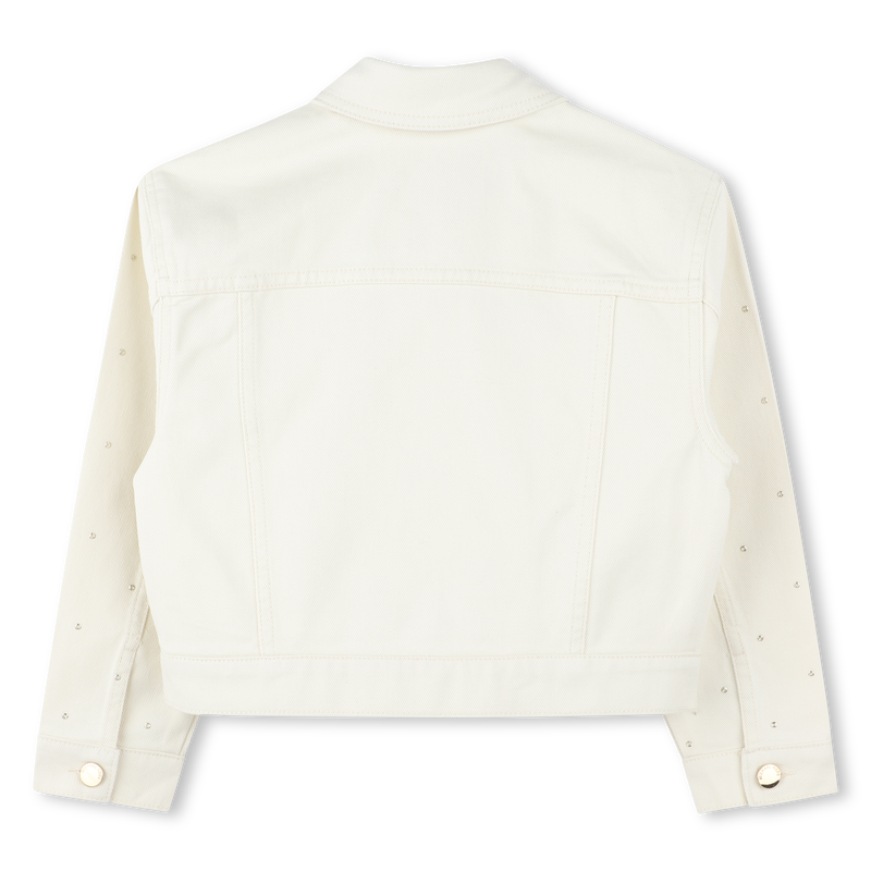 Cotton twill jacket MICHAEL KORS 
                    GIRL