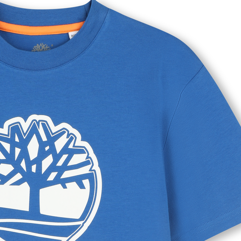 Two-tone T-shirt with logo TIMBERLAND 
                    BOY