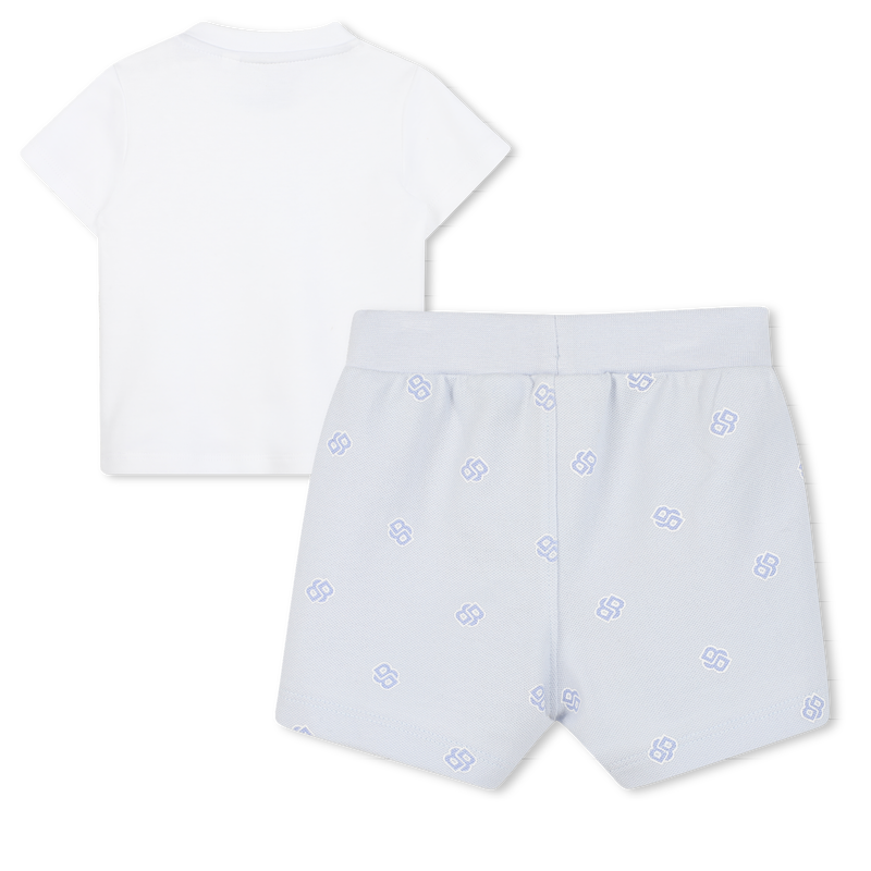 T-shirt and shorts set BOSS 
                    BOY