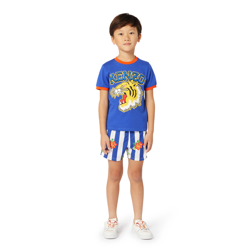 Long cotton shorts KENZO KIDS 
                    BOY