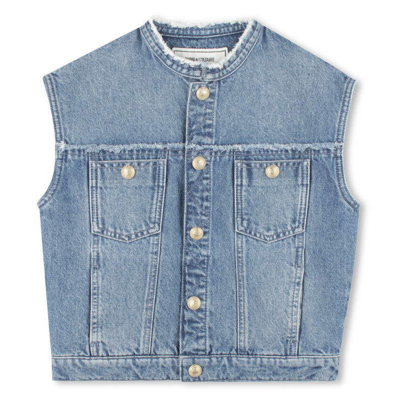 Denim vest ZADIG & VOLTAIRE 
                    GIRL
