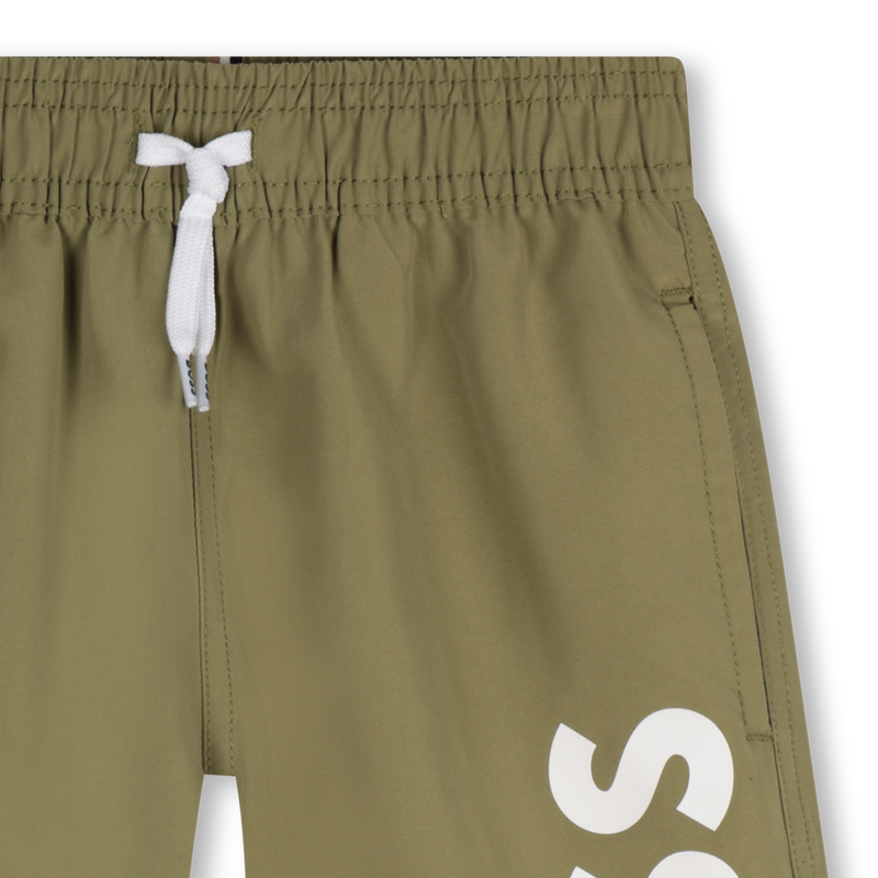 Peach-skin swimming trunks BOSS 
                    BOY