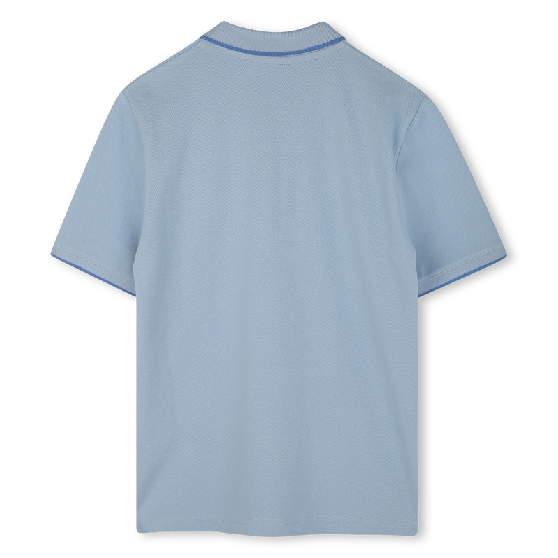 Straight cotton polo shirt BOSS 
                    BOY