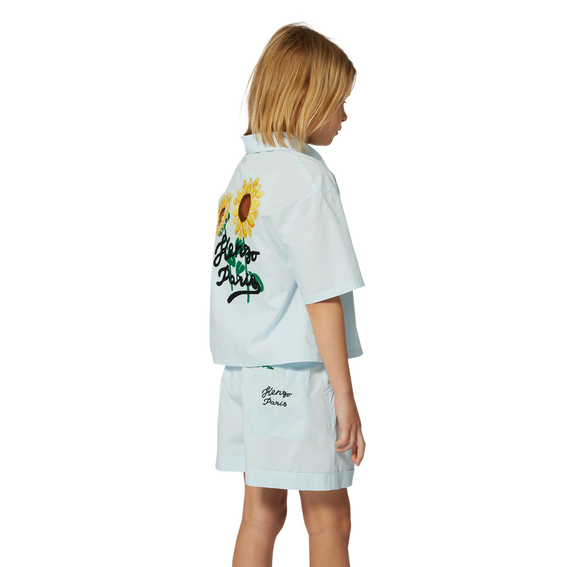 Elasticated-waist shorts KENZO KIDS 
                    GIRL