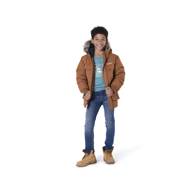 Brushed fleece sweatshirt TIMBERLAND 
                    BOY