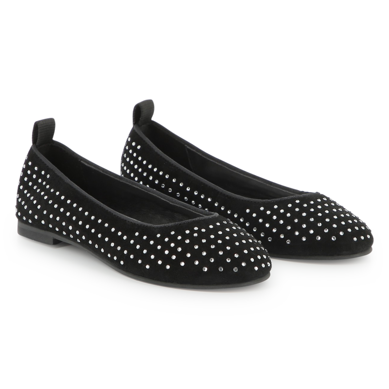 Leather ballet flats THE MARC JACOBS 
                    GIRL
