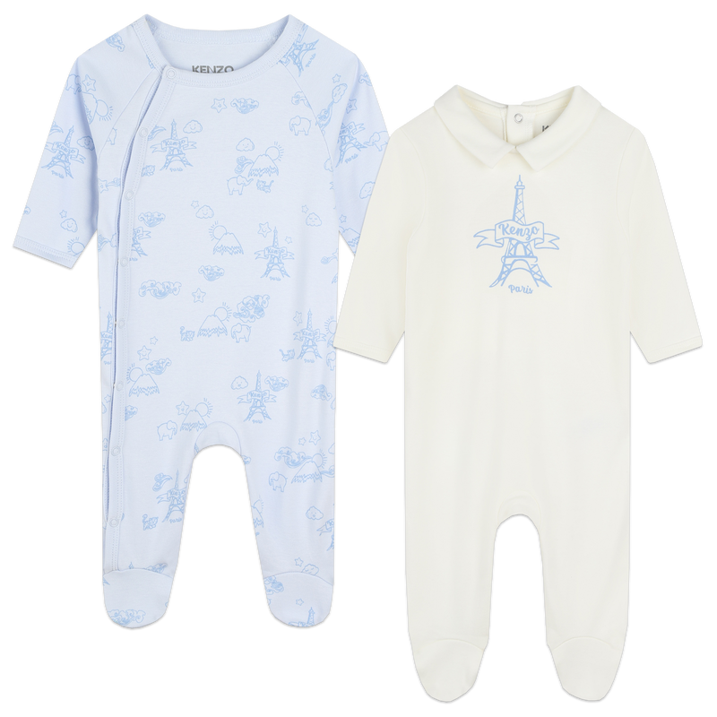 Cotton Pajamas (Pack Of 2) KENZO KIDS 
                    UNISEX