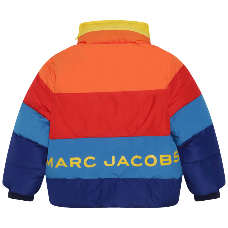 Zip-up hooded puffer jacket THE MARC JACOBS 
                    BOY