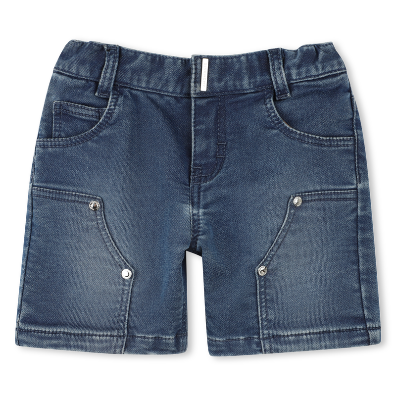 Fleece denim shorts GIVENCHY 
                    BOY