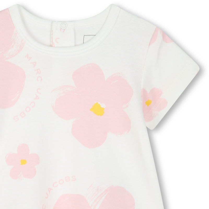 Short-sleeved cotton dress THE MARC JACOBS 
                    UNISEX