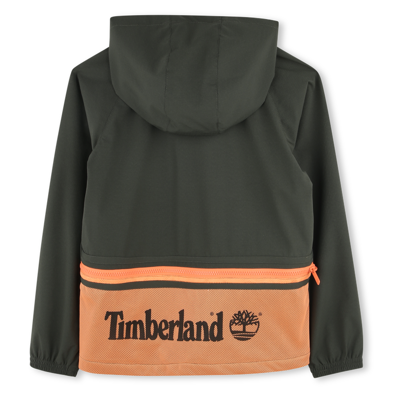 Zip-up hooded windbreaker TIMBERLAND 
                    BOY
