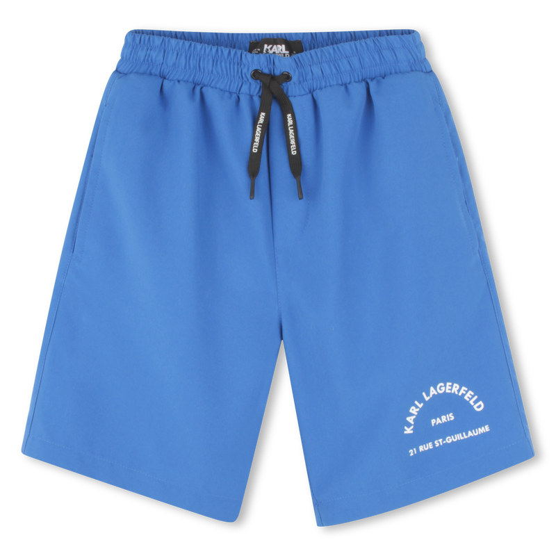 Swim shorts with pockets KARL LAGERFELD KIDS 
                    BOY