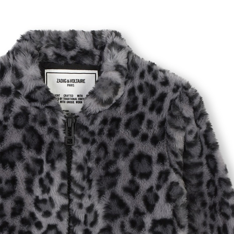 Fluffy Fleece Coat ZADIG & VOLTAIRE 
                    GIRL