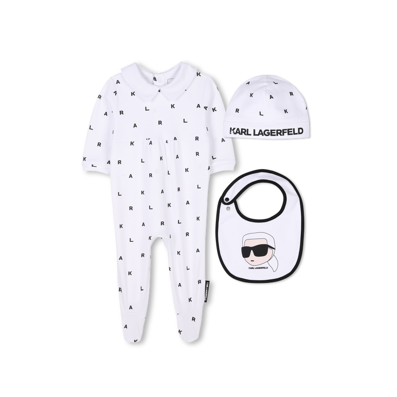 Three-piece newborn set KARL LAGERFELD KIDS 
                    BOY