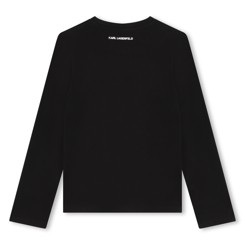 Karl-And-Choupette Graphic Tee KARL LAGERFELD KIDS 
                    GIRL