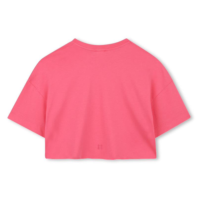 Short T-shirt with prints GIVENCHY 
                    GIRL