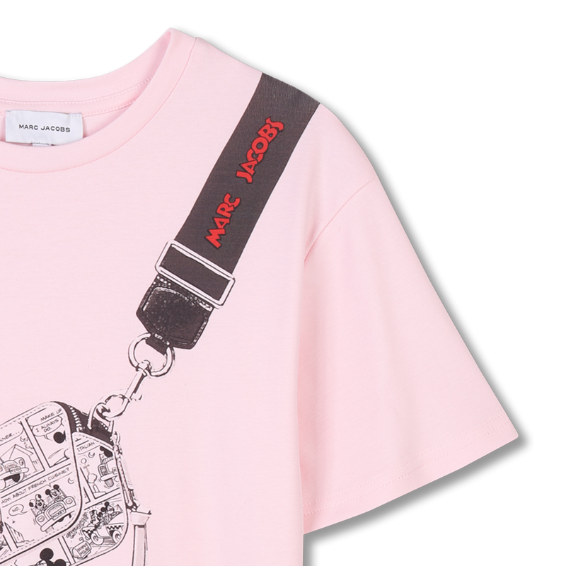 Short-sleeved cotton dress THE MARC JACOBS 
                    GIRL