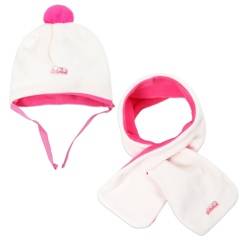 Polar-fleece hat and scarf set BILLIEBLUSH 
                    GIRL