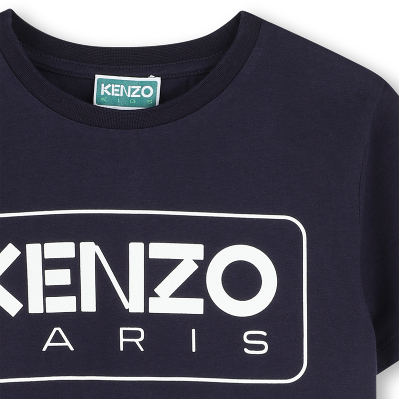 Short-sleeved cotton T-shirt KENZO KIDS 
                    BOY