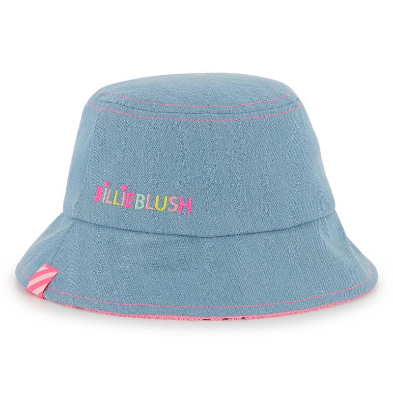Reversible cotton bucket hat BILLIEBLUSH 
                    GIRL