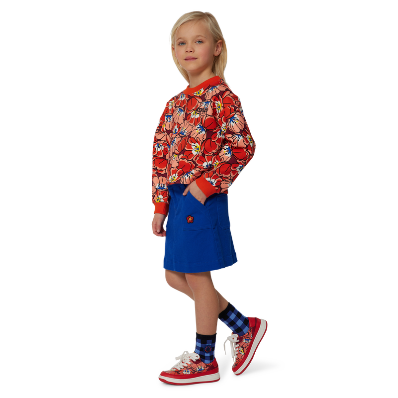 Floral-print pullover KENZO KIDS 
                    GIRL