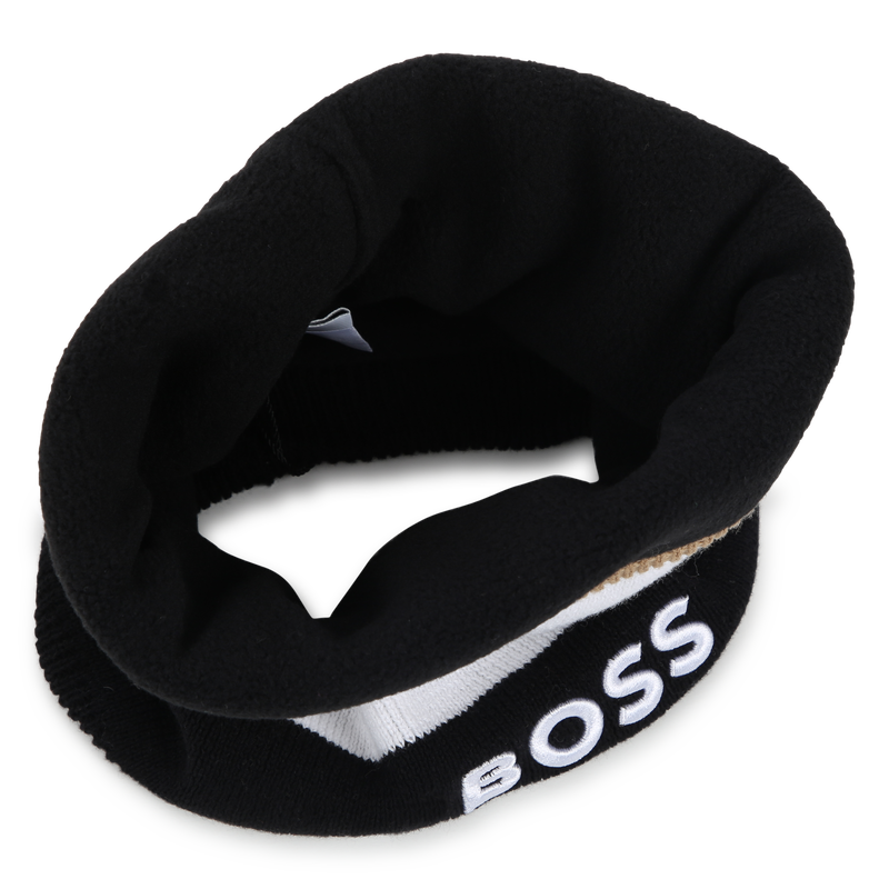 Lined Knit Snood BOSS 
                    BOY