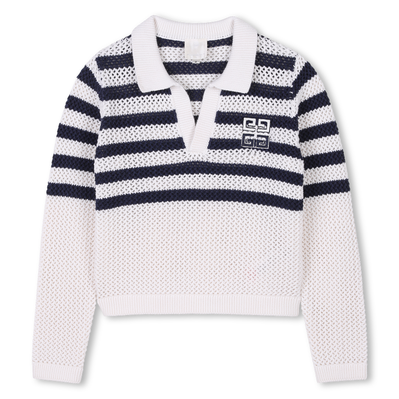 Striped tricot sweater GIVENCHY 
                    GIRL