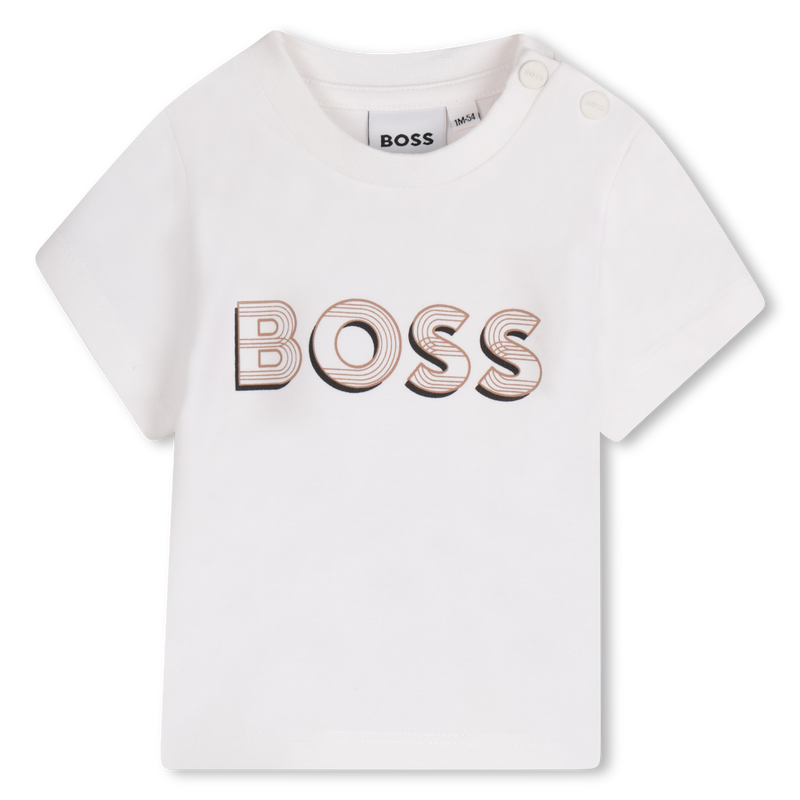 T-shirt with logo print BOSS 
                    BOY