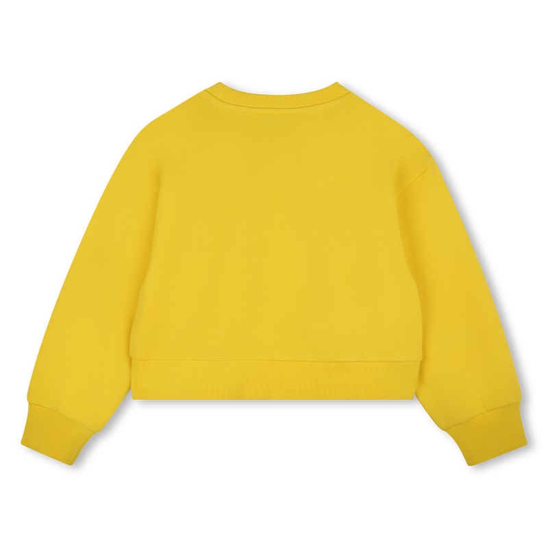 Cotton fleece sweatshirt THE MARC JACOBS 
                    GIRL