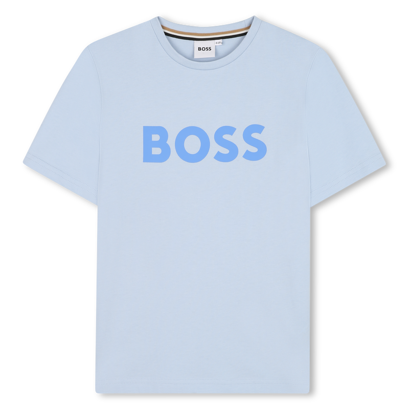 Short-sleeved cotton T-shirt BOSS 
                    BOY