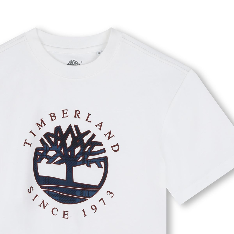 Short-Sleeved Logo T-Shirt TIMBERLAND 
                    BOY