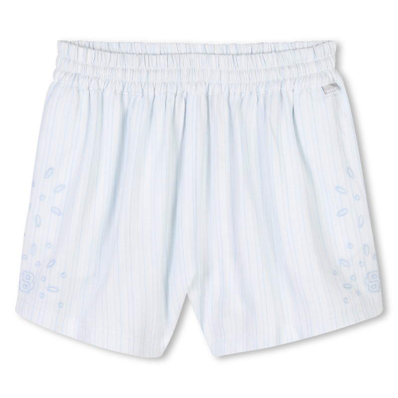 Embroidered shorts BOSS 
                    GIRL