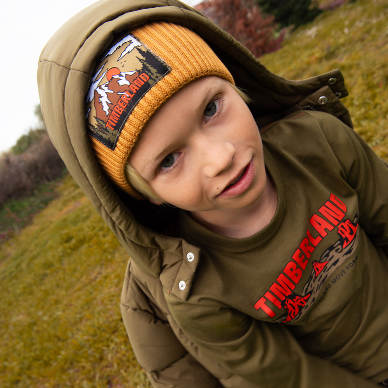 Hooded Water-Repellent Parka TIMBERLAND 
                    BOY