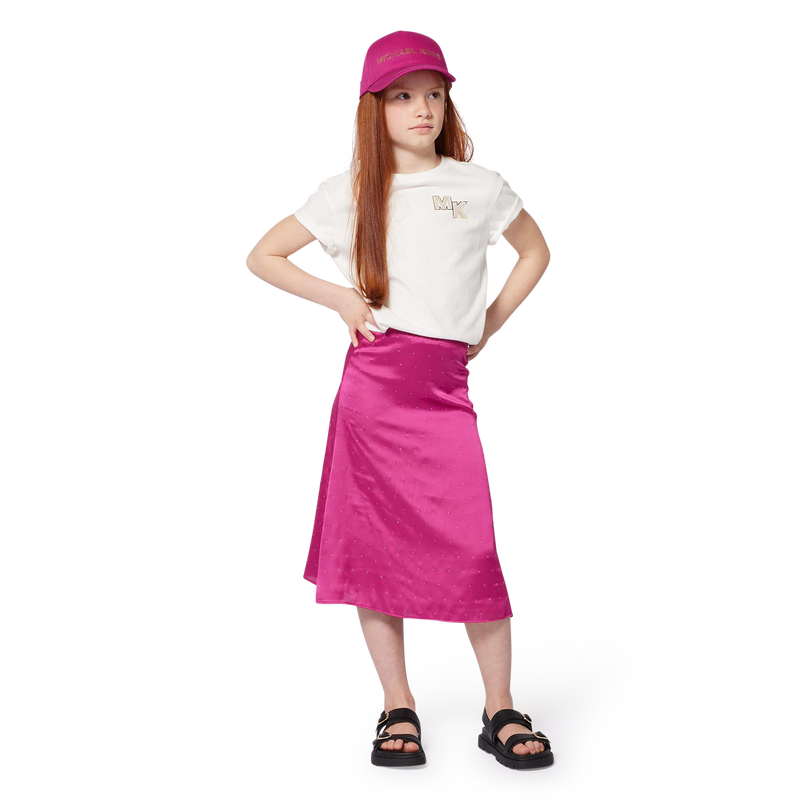 Cotton twill baseball cap MICHAEL KORS 
                    GIRL
