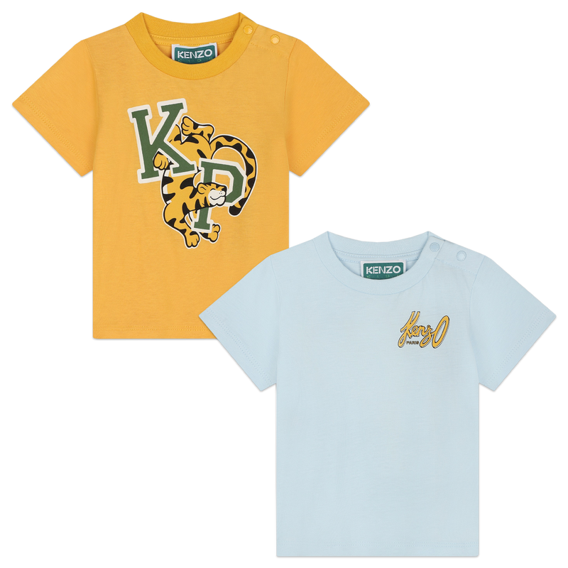 Short-Sleeved T-Shirts (Pack Of 2) KENZO KIDS 
                    BOY