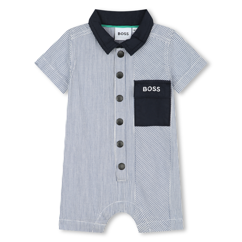 Striped cotton ensemble BOSS 
                    BOY