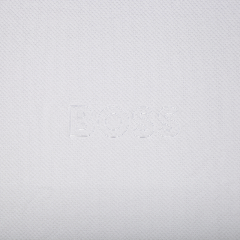 Cotton blanket BOSS 
                    UNISEX