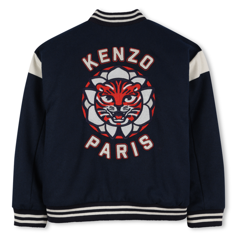 Embroidered press-stud jacket KENZO KIDS 
                    BOY