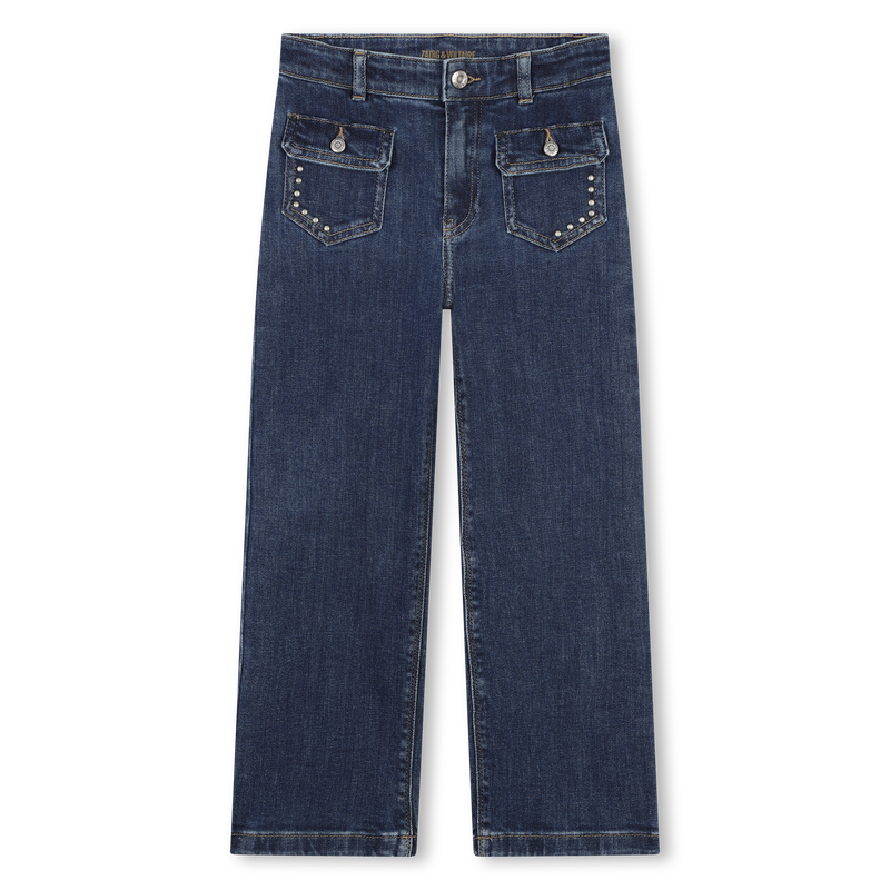 Stretch-Waist Flared Jeans ZADIG & VOLTAIRE 
                    GIRL