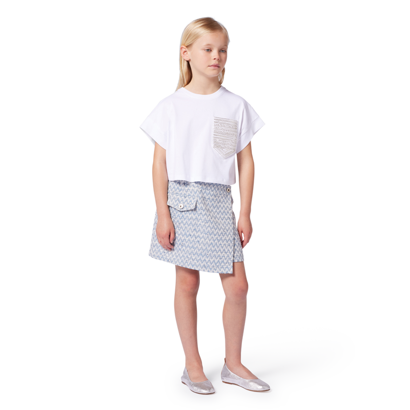 Short-sleeved top LANVIN 
                    GIRL